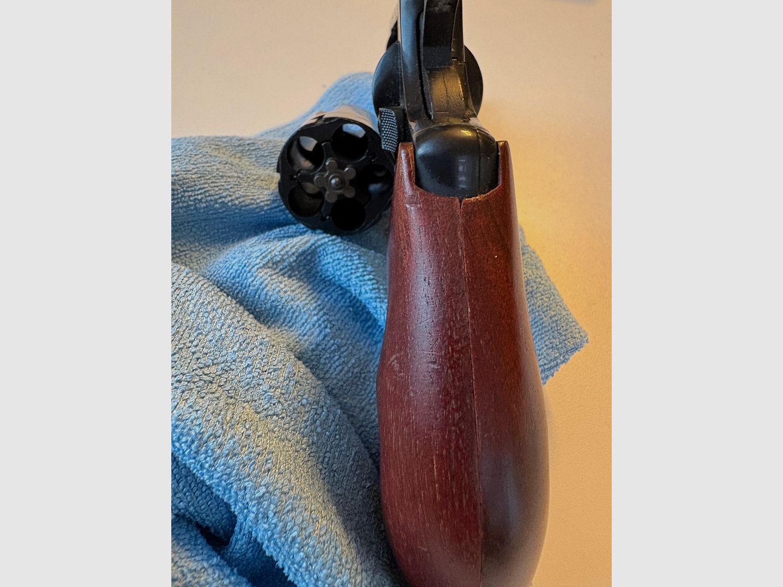 Gasrevolver in Smith & Wesson PTB. PRIJS VB