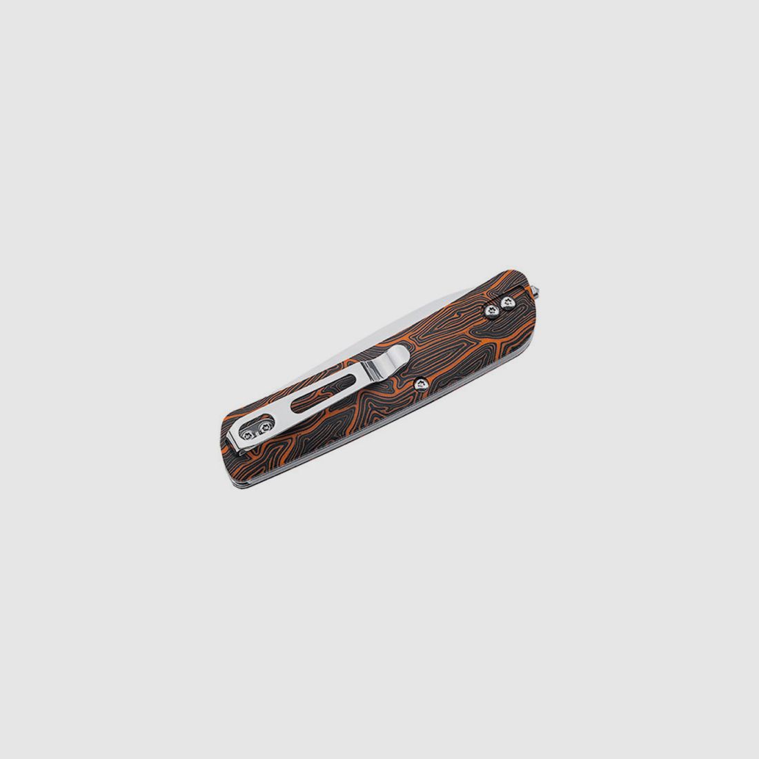 COUTEAU BÖKER TECH TOOL ORANGE DAMAST G10, image 2 sur 2