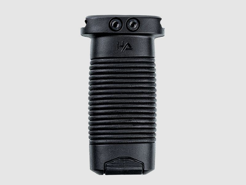 HERA ARMS HFGL-agarradera delantera con envoltura de cuero negro