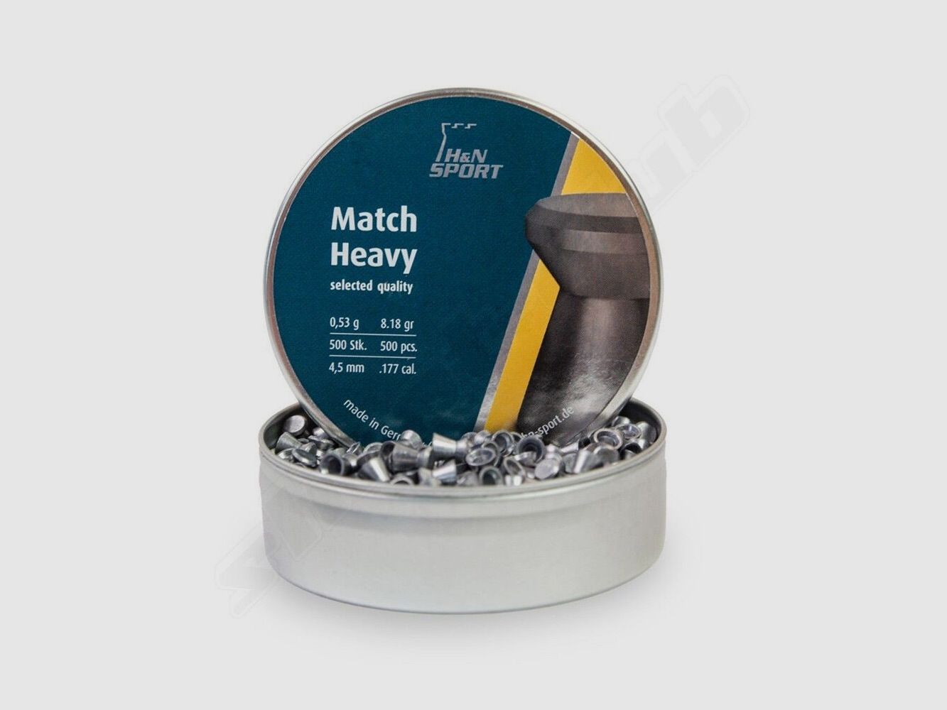 H&N Match Heavy Luftgewehr 4,5mm / 0,53 g / 500 Stk, Bild 1 von 2