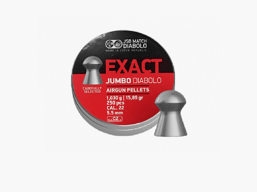 Śrut diabolo JSB Exact Jumbo 5,50 mm 250 szt.