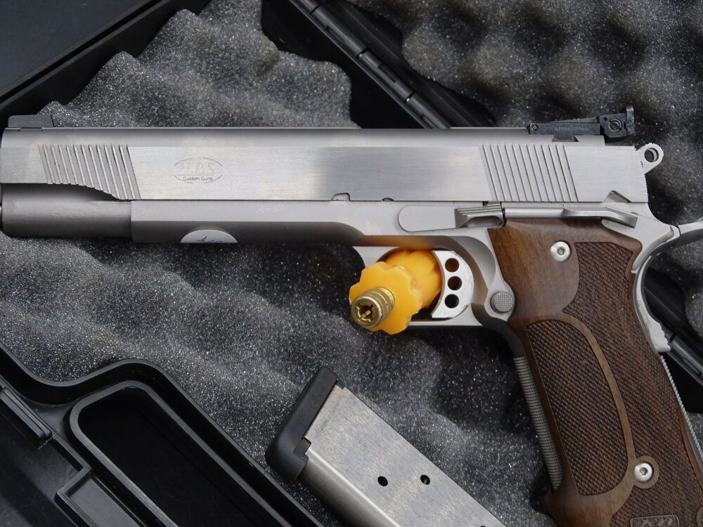 H.P.S. Hans Peter Schäfer 1911 Target 6 Exclusive kaliber .45 Auto 1911 Target Exclusive niet eens 50 schoten afgevuurd