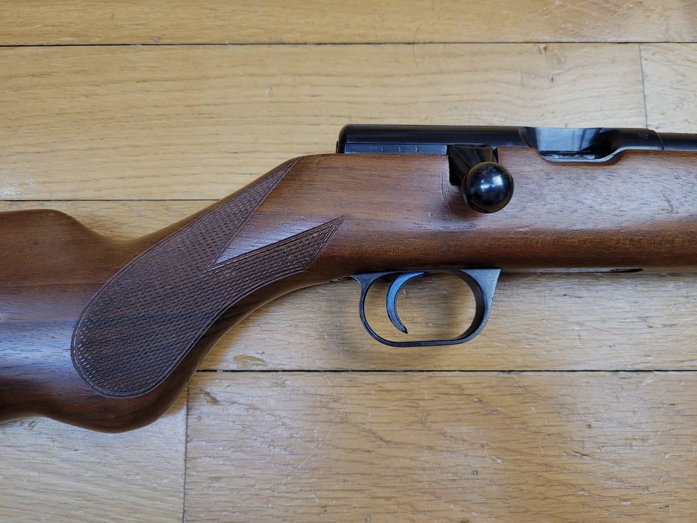 Wunderschöne Trainingsbüchse MAUSER – Modell ES 340N – Kal. 22LR – 11mm Schiene – Dritte Reich oder früher – Mono-Nummer – Museumszustand – TBE +++, Bild 5 von 31