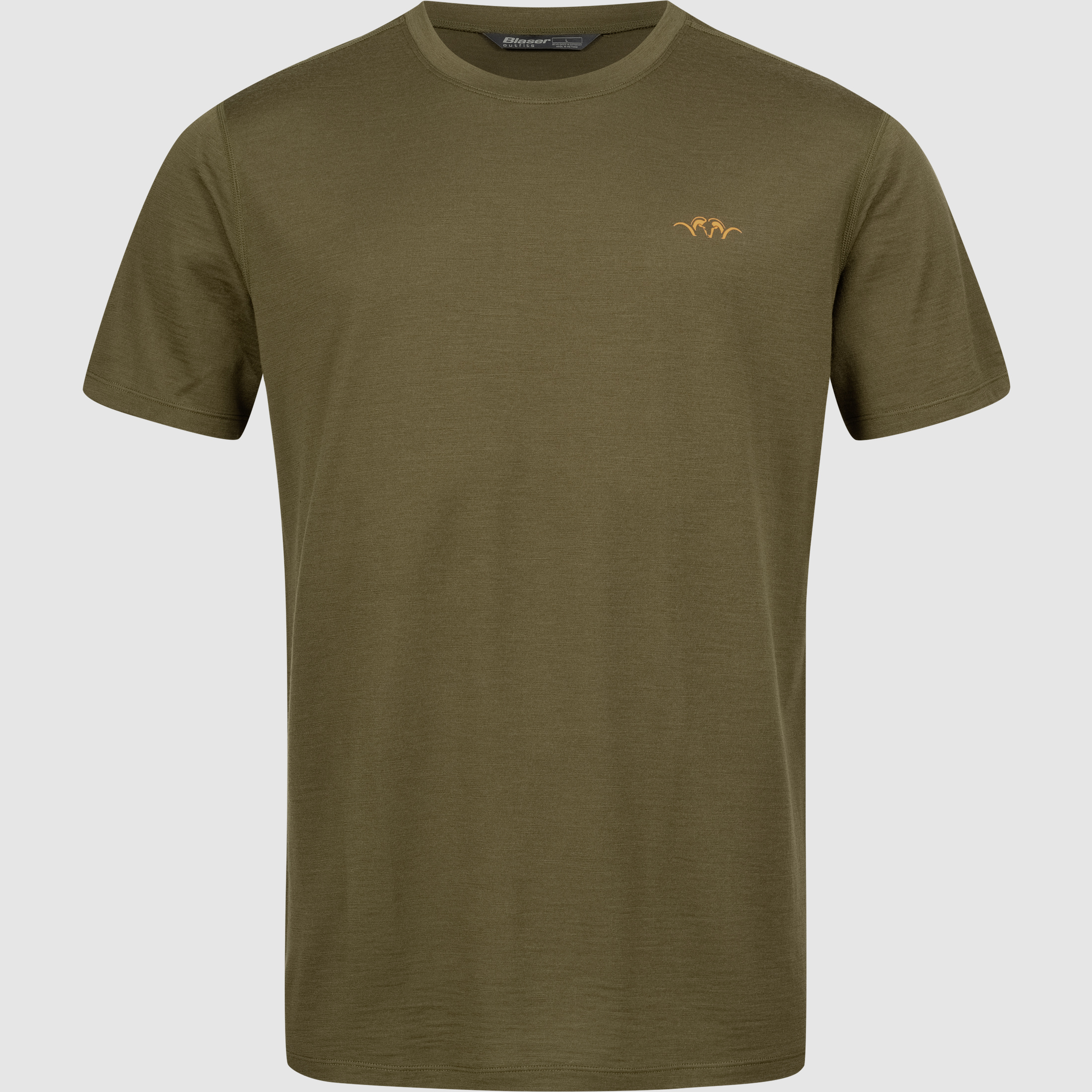 Herren Merino Base 160 T-Shirt Dunkel Oliv Dunkel Oliv XL