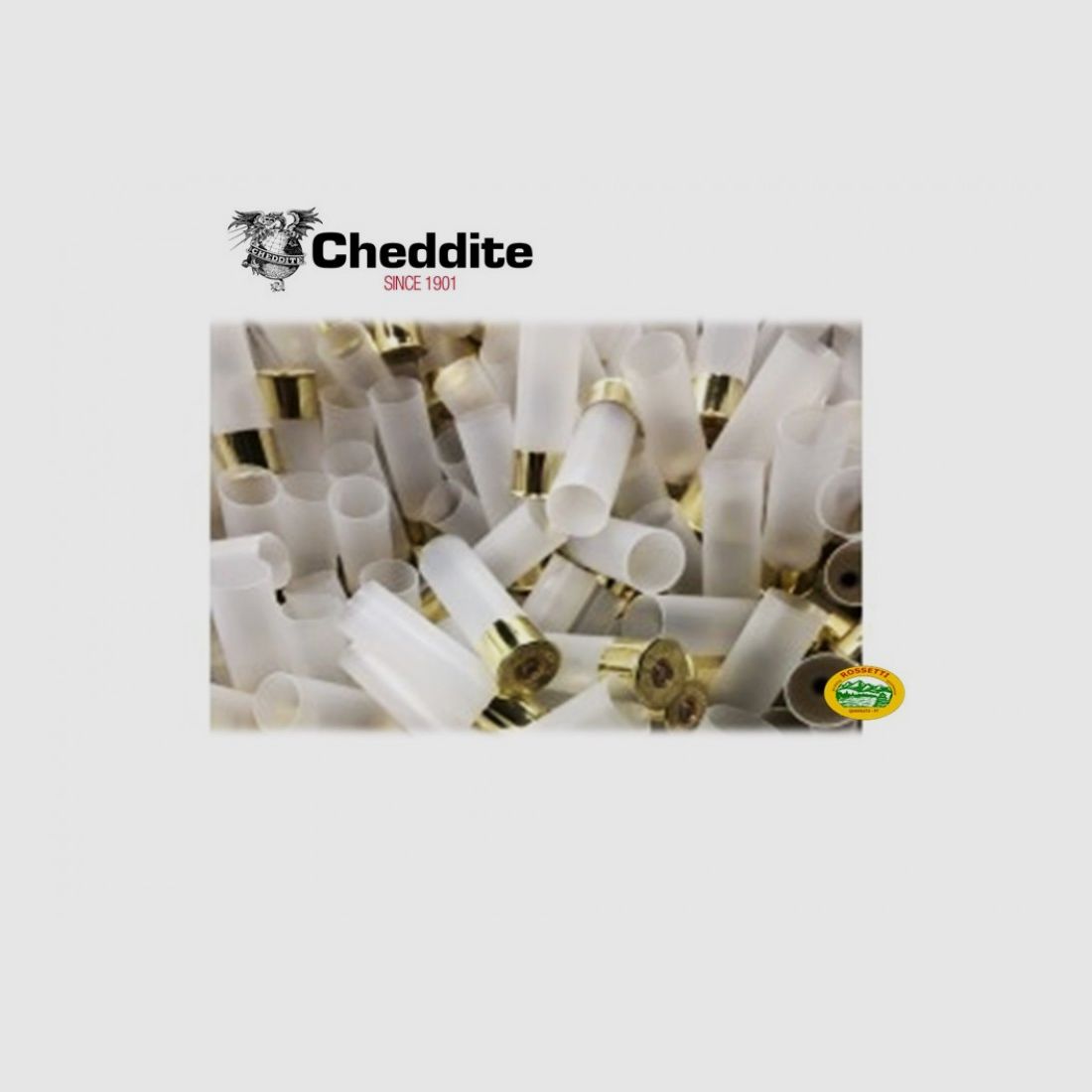 CHEDDITE Hülsen Kal.12 H70 transparent T3 Zündhütchen CX2000 Packung 100