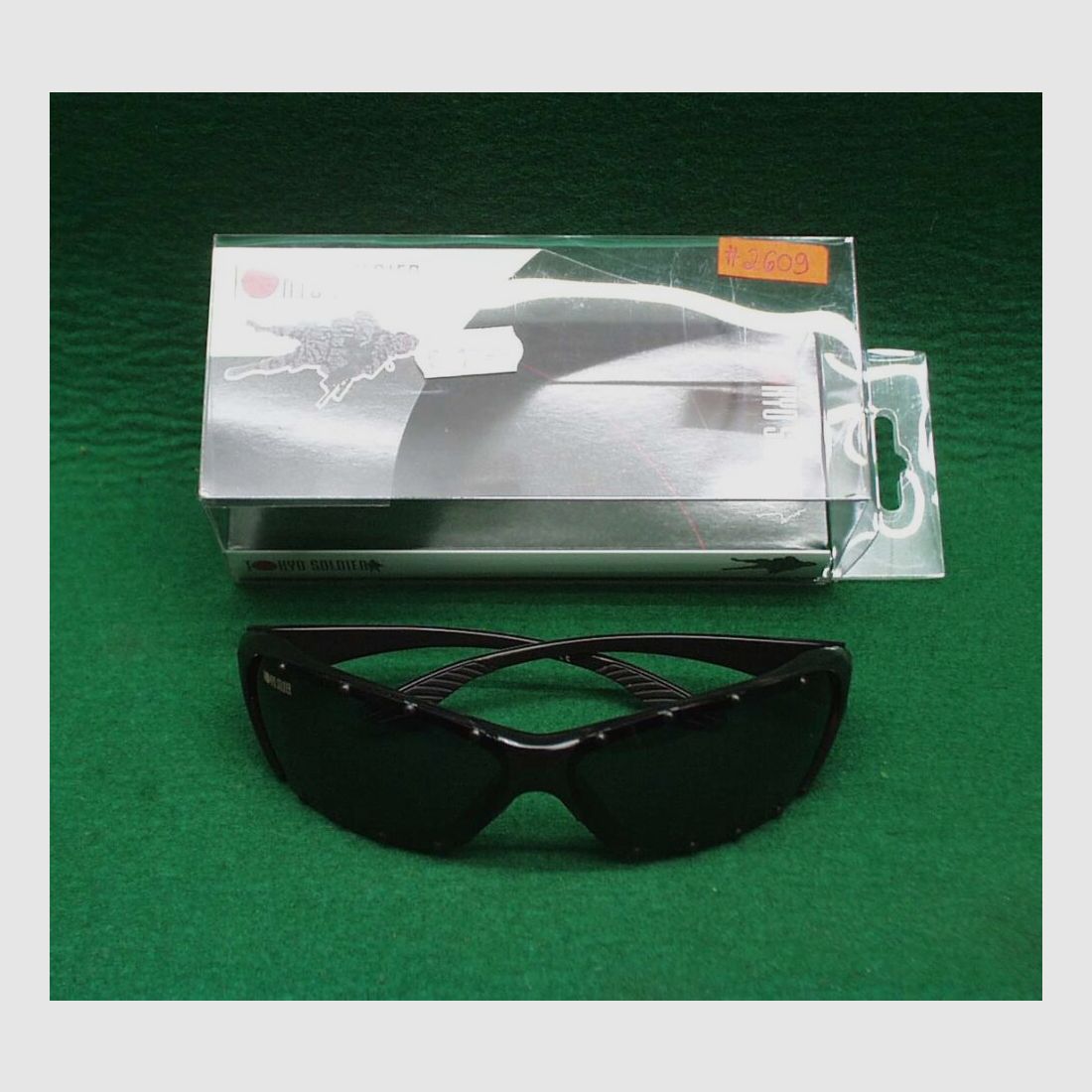 Tokyo Soldier	 Schutzbrille, schwarz, Bild 2 von 2