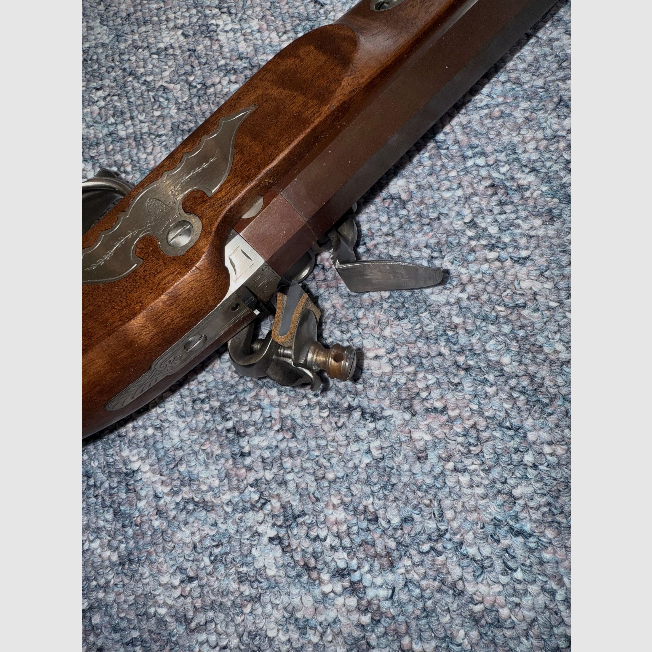 Steinschloss  Pistole  Cal.44 LePage Pedersoli , wie neu