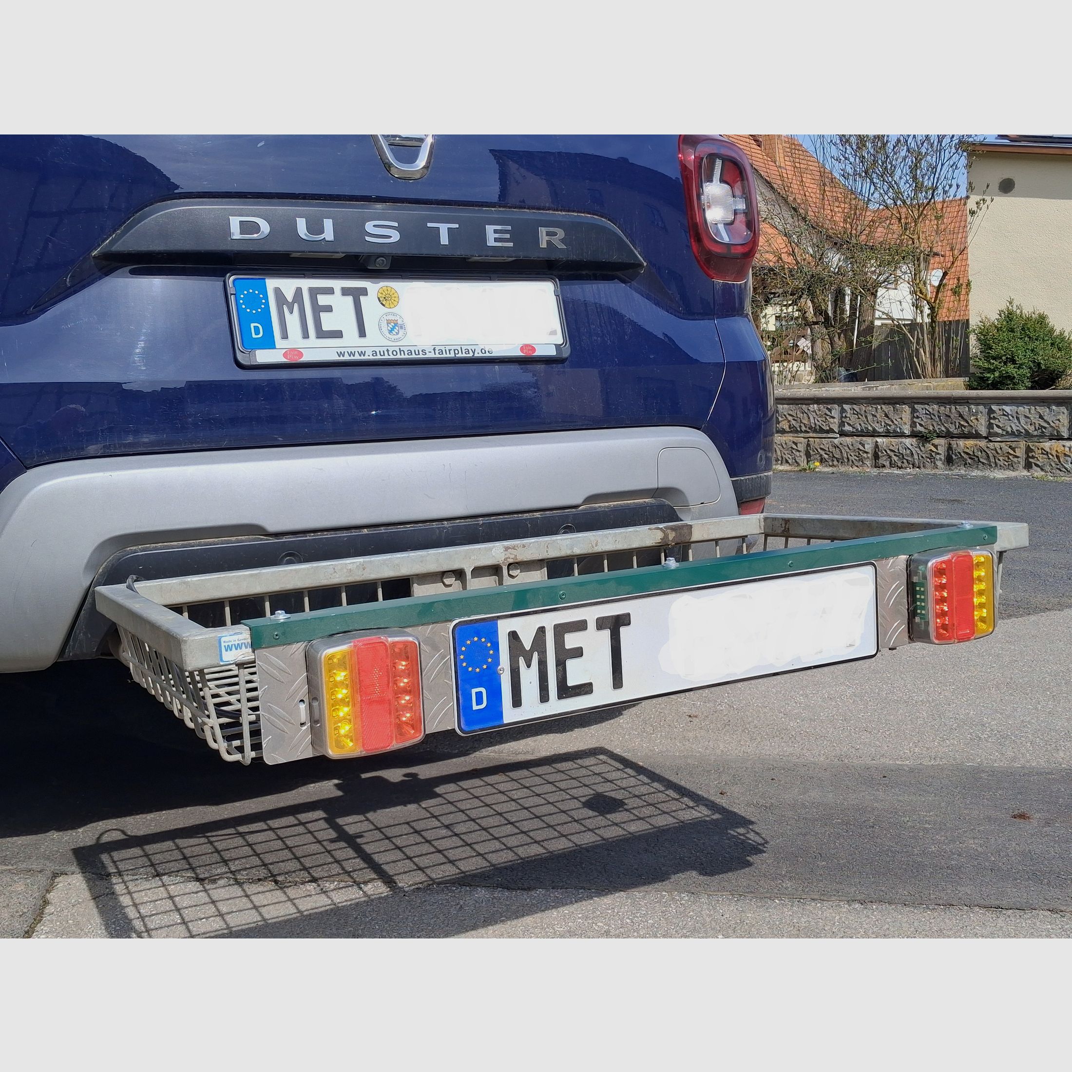 Hack Pack -used- with LED lighting and license plate tread plate