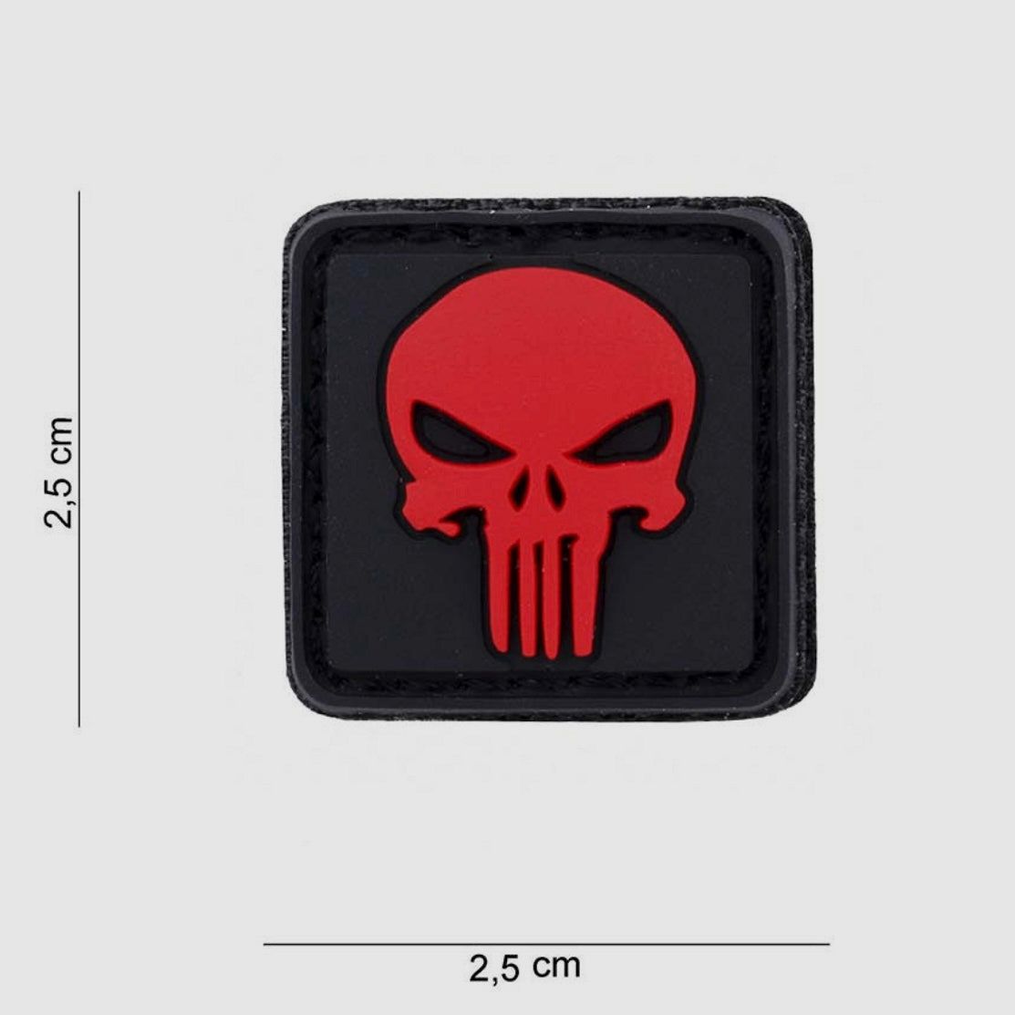 Patch PVC Punisher RED