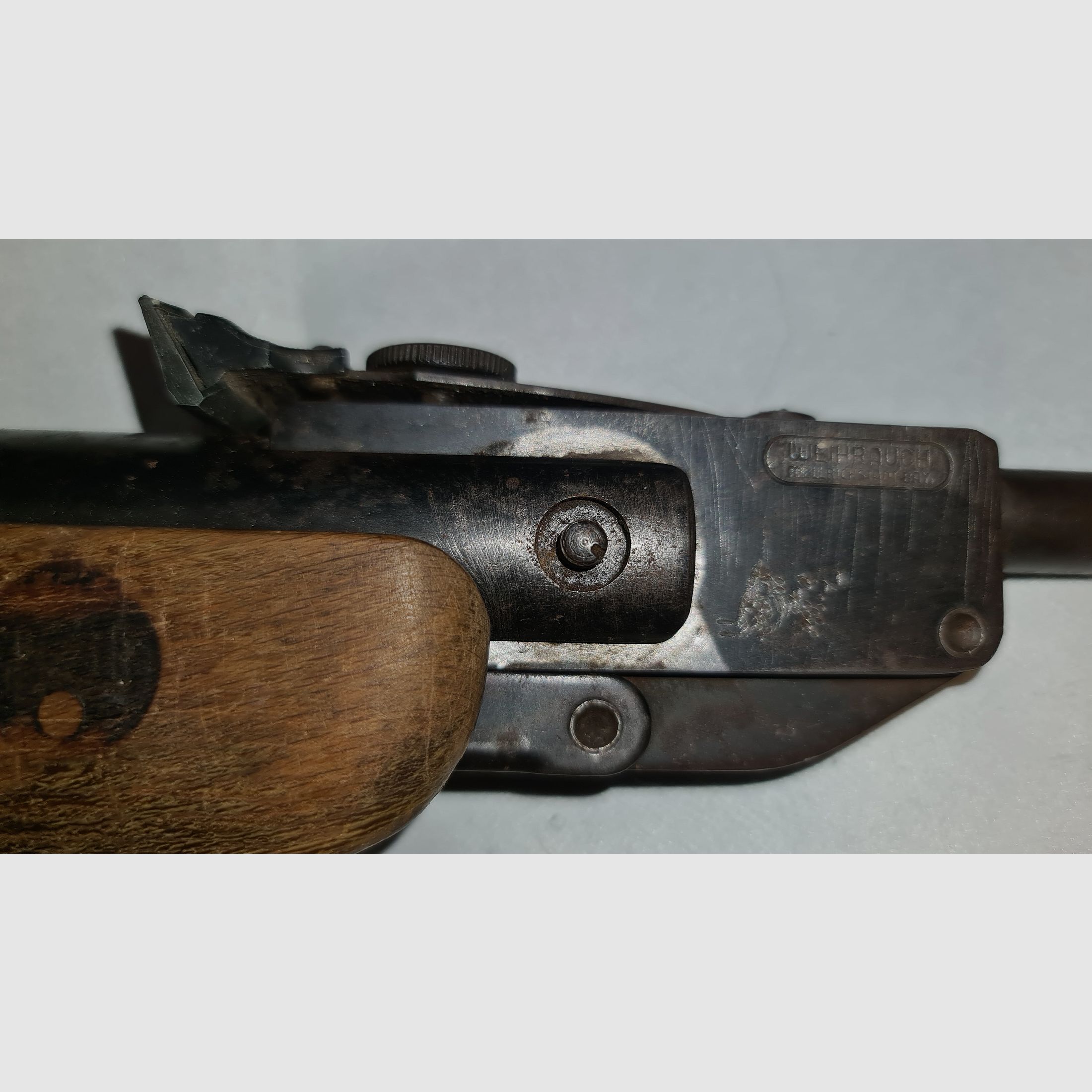WEIHRAUCH HW 25  / 4,5mm / FUSIL À AIR ENFANT DDR SANS PRESSION POUR BRICOLEURS ROUILLE DE VOL ( NR01 ) ------>! LIRE LA DESCRIPTION ! <------  
