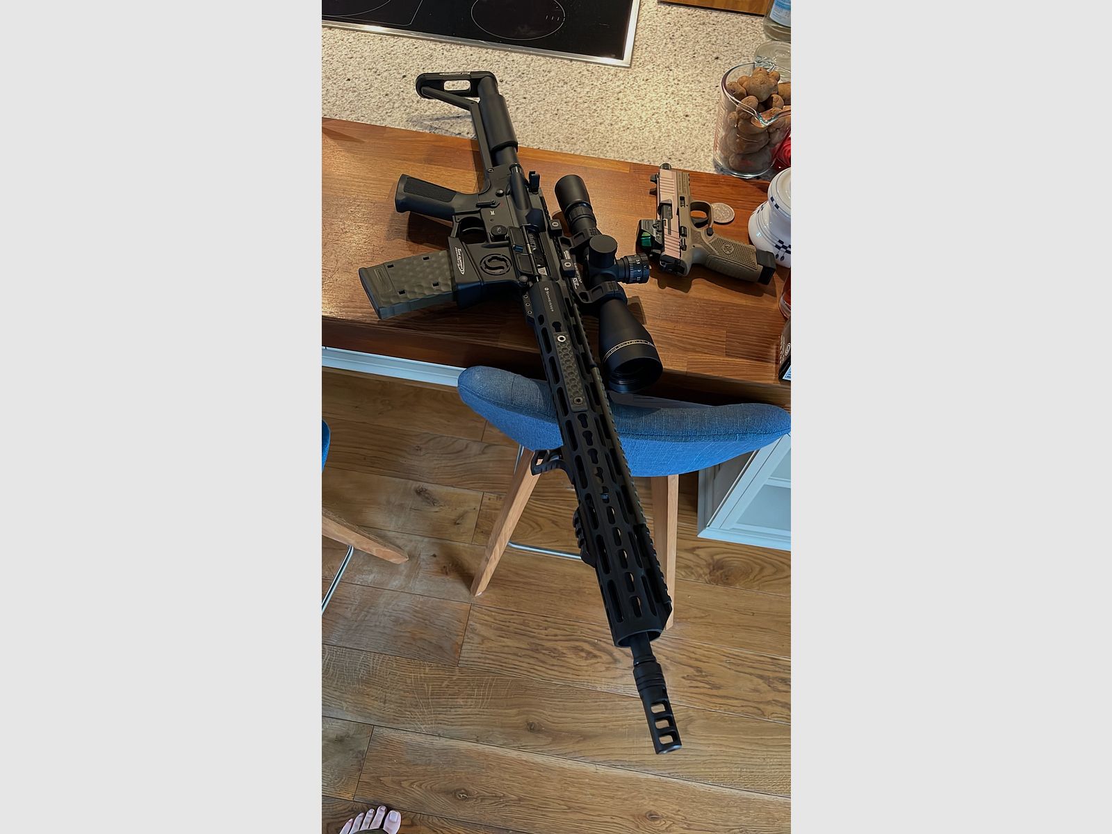 Toni System Magwell and enhanced Trigger Guard Mil spec TOP