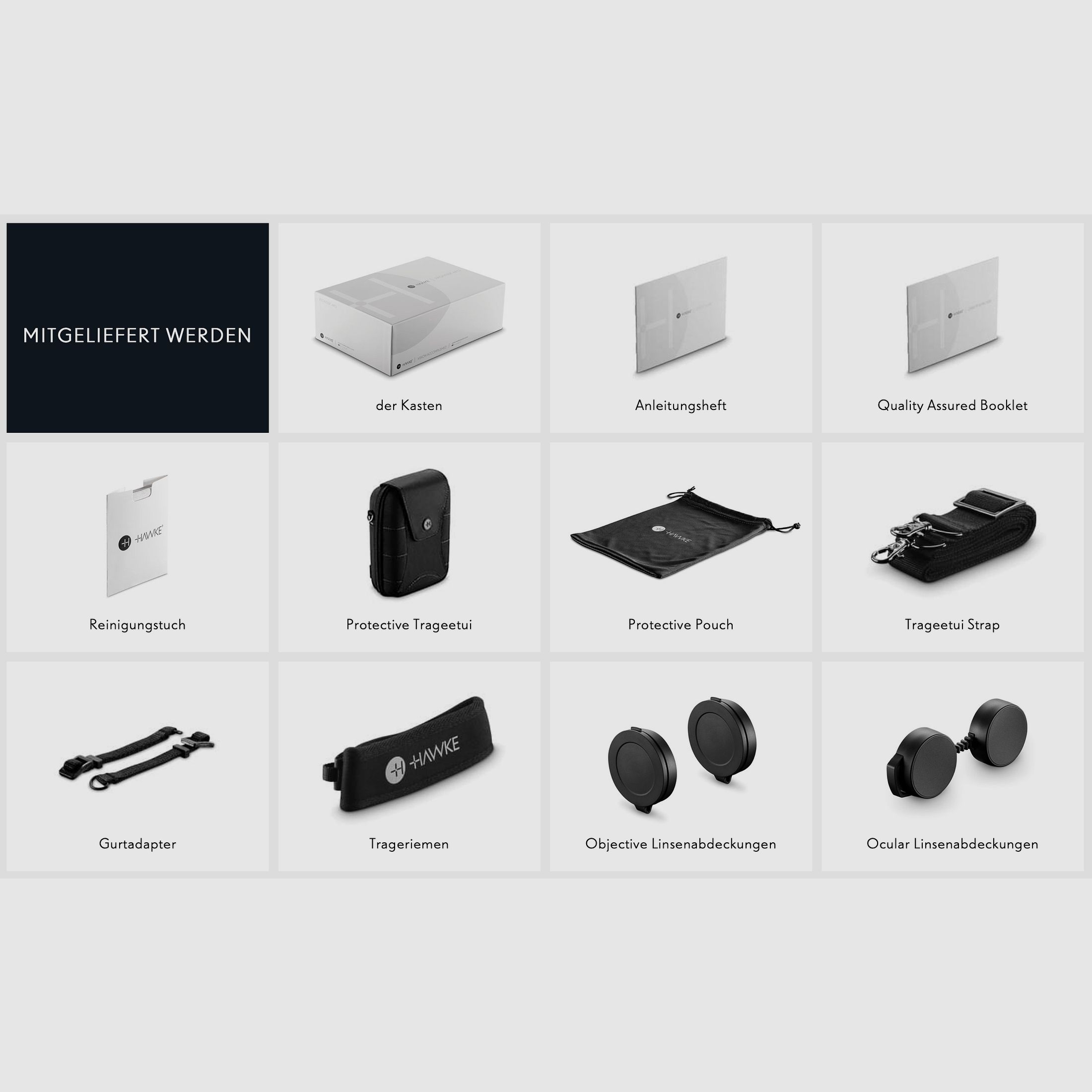 Hawke 38512 FRONTIER APO 10X42 grün