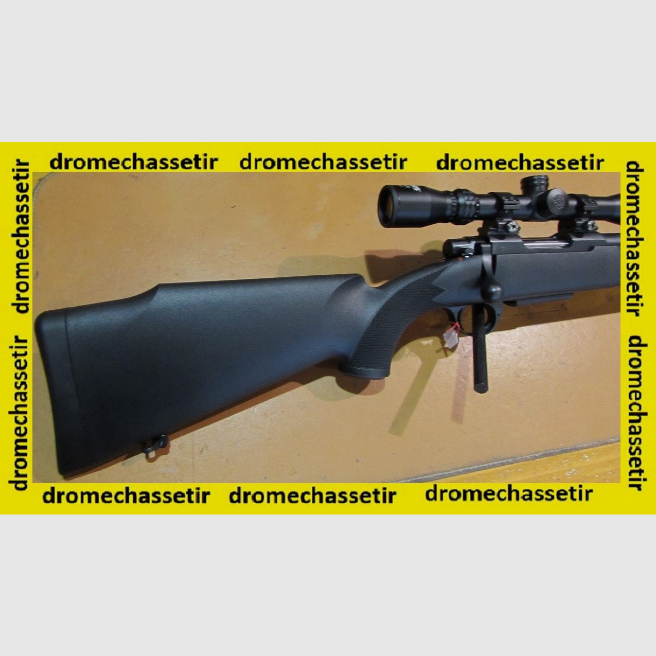 carabine a verrou Sabatti Rover , cal 222 rem , canon 56cm avec chargeur,lunette, bipied, image 3 sur 4