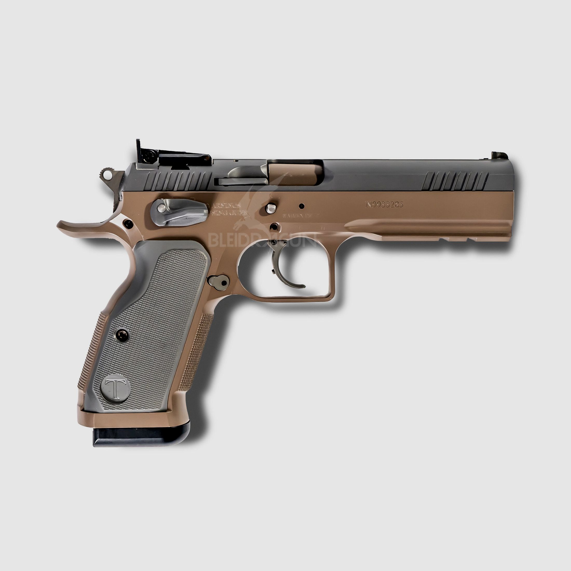 Tanfoglio Stock III Special Pistol Bleidragun Cerakote 9mm Luger