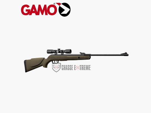 Pack Büchse GAMO Big Cat 1000E Barricade 19.9J Kal. 4,5 mm + Zielfernrohr LC 4x32 WR