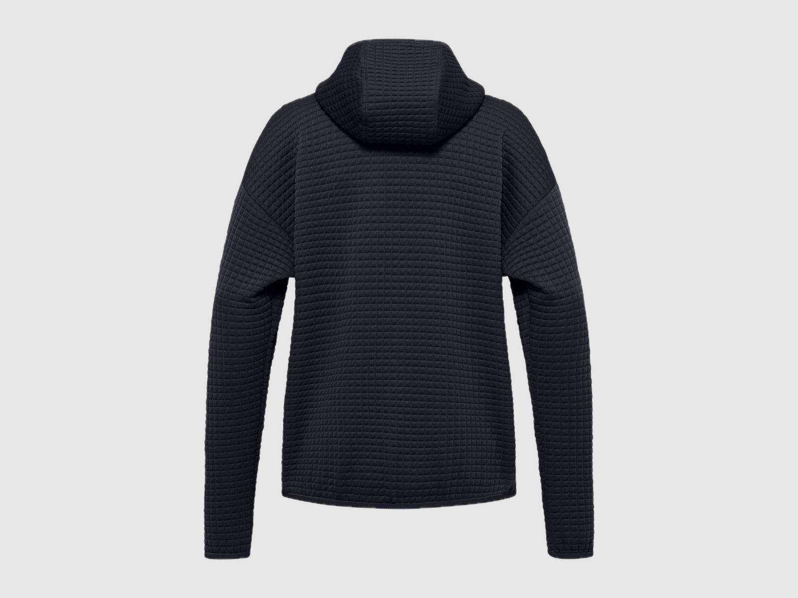 JACK WOLFSKIN Mogari Felpa con Cappuccio Fz W Blu Scuro