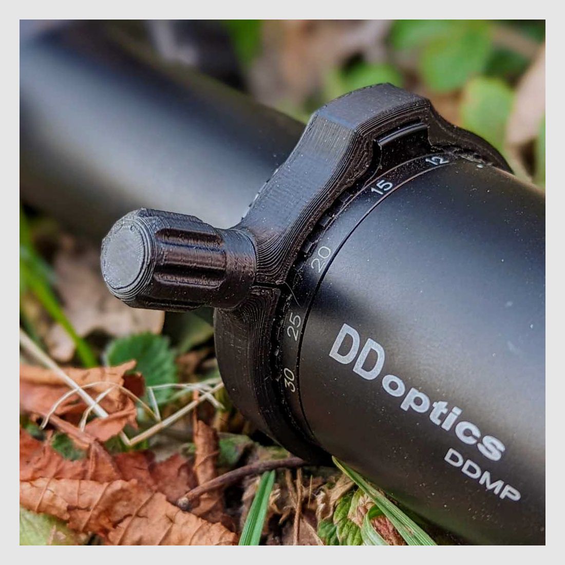 For DDoptics DDMP: Quick adjustment lever for magnification setting of the DDMP series