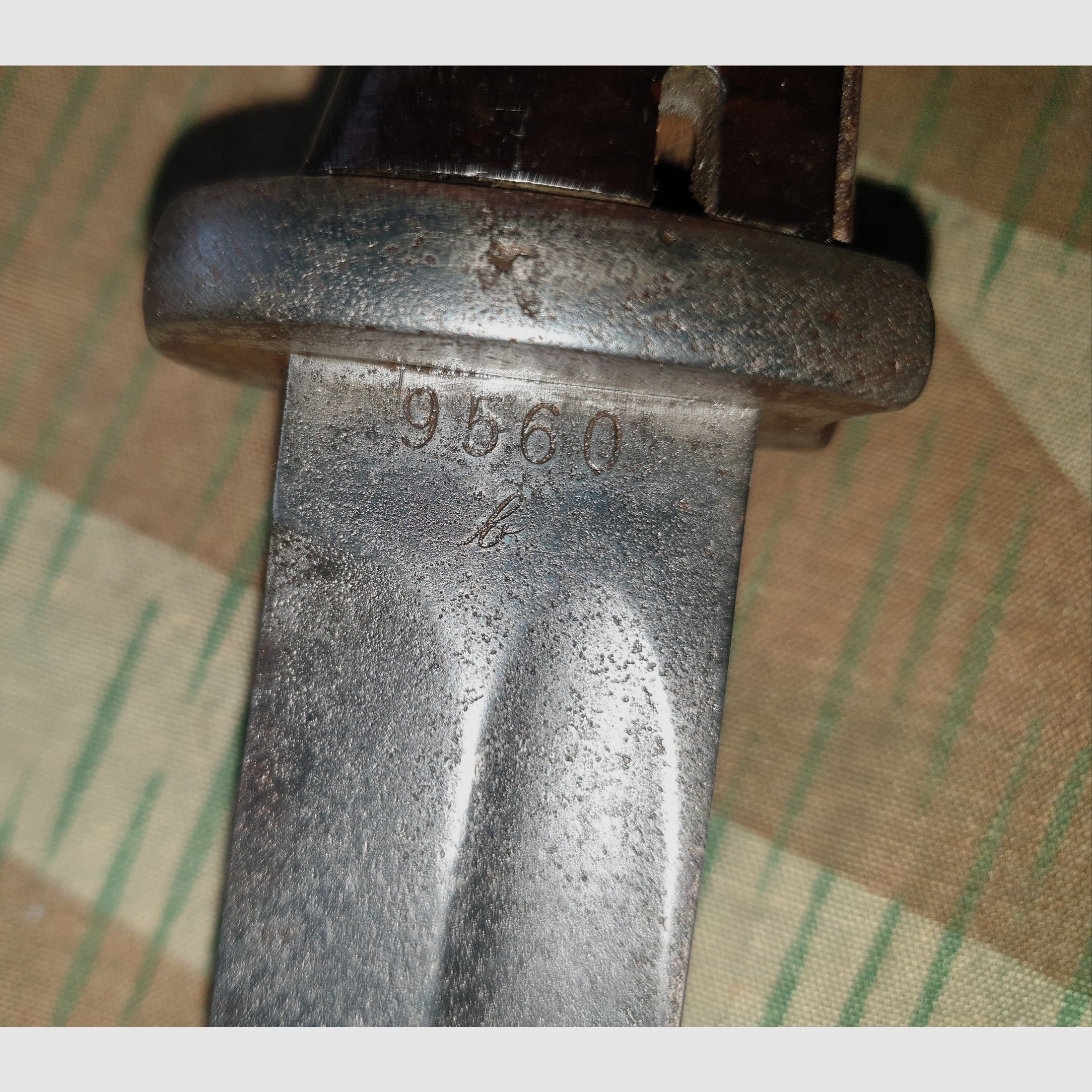 Wehrmacht Seitengewehr Bajonett zum K98 - 2 Weltkrieg