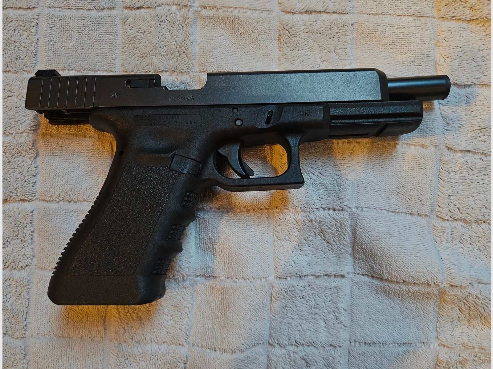 Pistole Glock 34, Gen 3 / langer Lauf