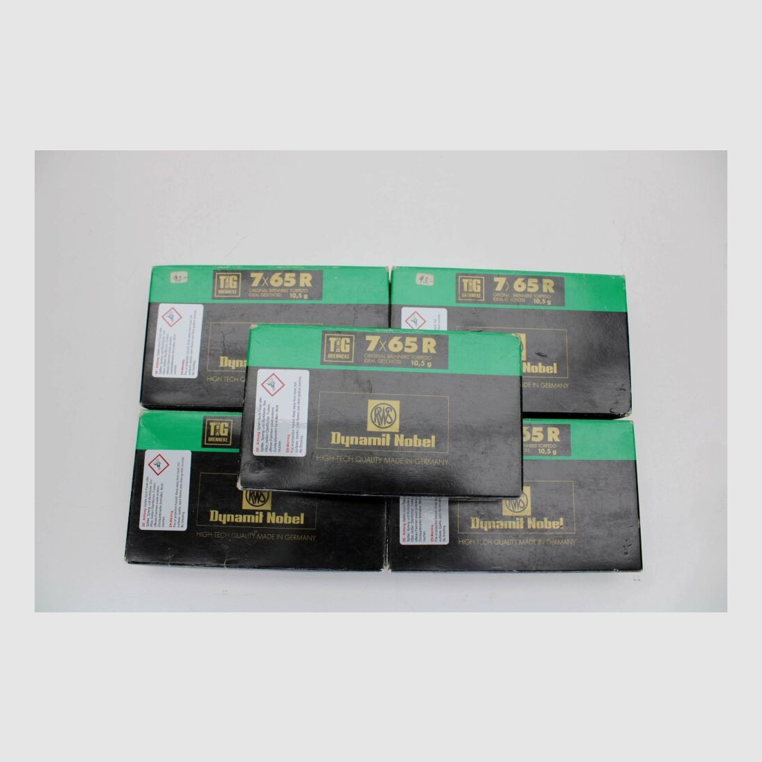 100 shots RWS 7.65R with TIG 10.5g Brenneke Torpedo Ideal bullet type 5x20