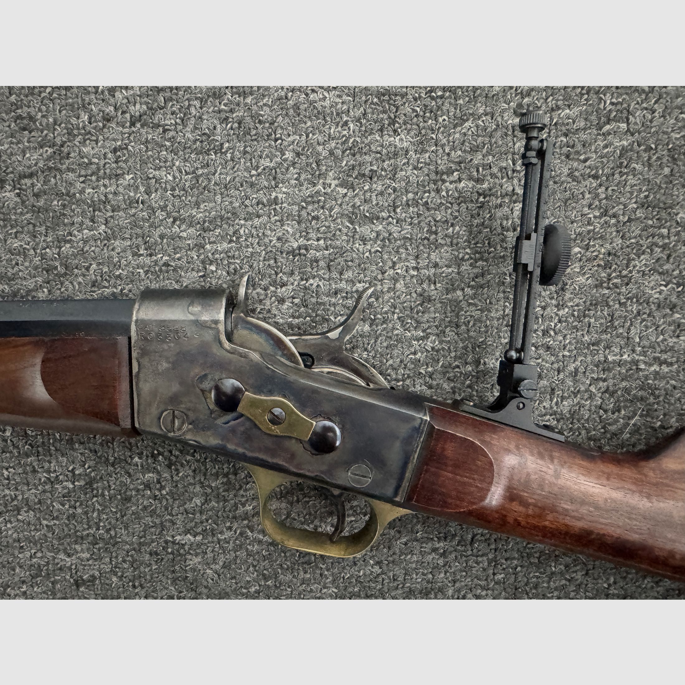 Pedersoli Rolling Block single-shot rifle .357 Mag., image 2 of 10