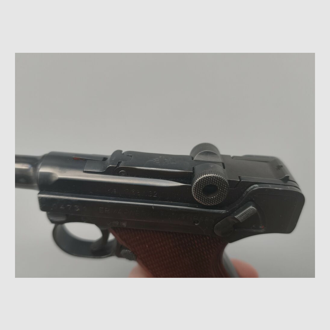 Erma KGP68 Miniatur P08 Kniegelenkpistole 7,65mmBrowning