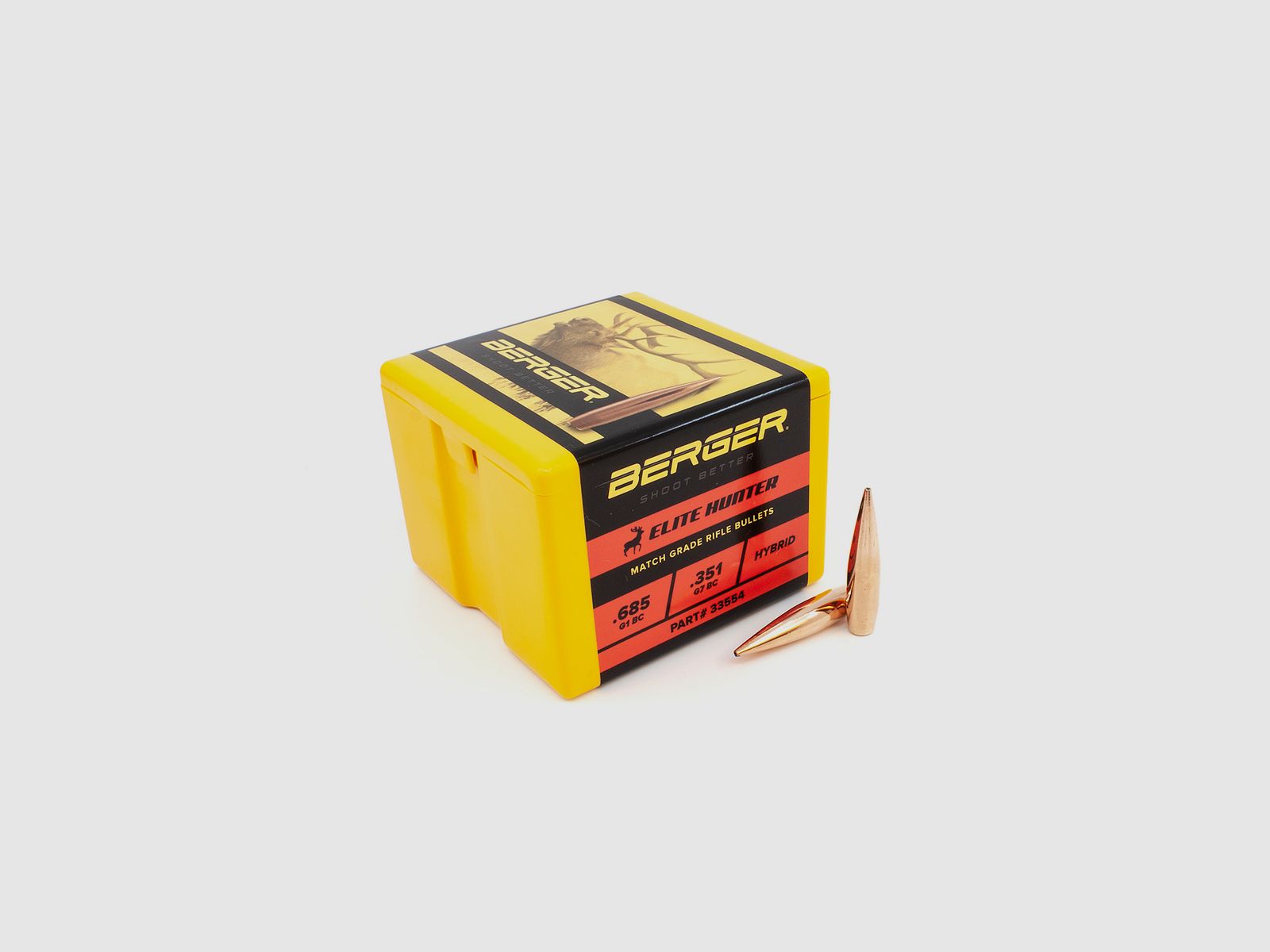 Berger Geschoss .338 Elite Hunter 250GR 100 Stück