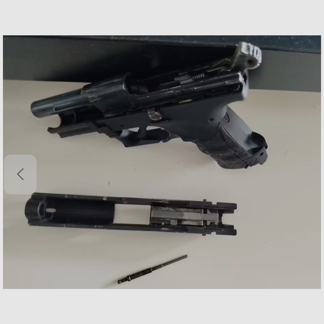 Walther P22 blank gun defective