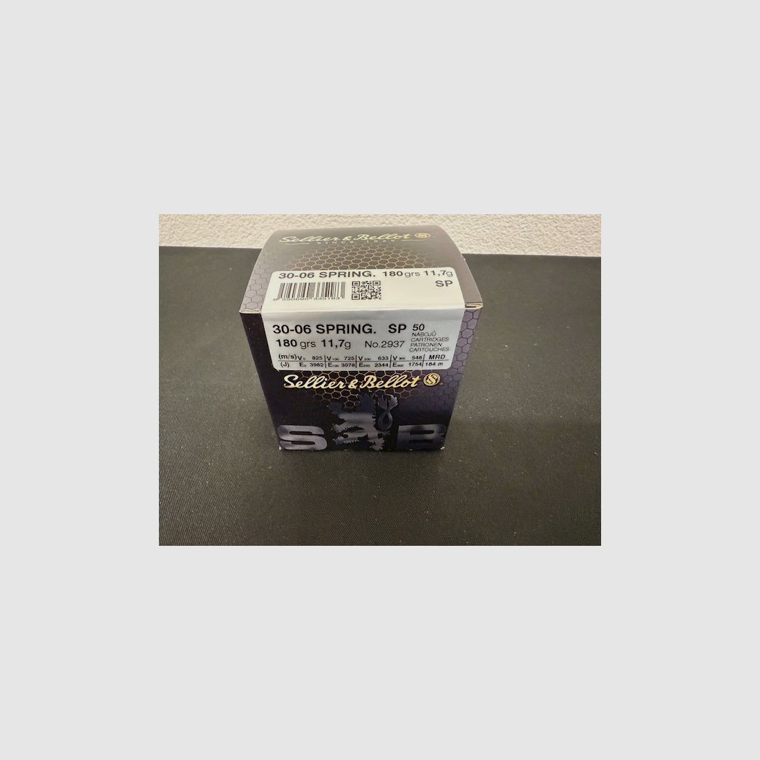 Sellier & Bellot .30-06 SPR. Partial jacket 11.7g/180grs.