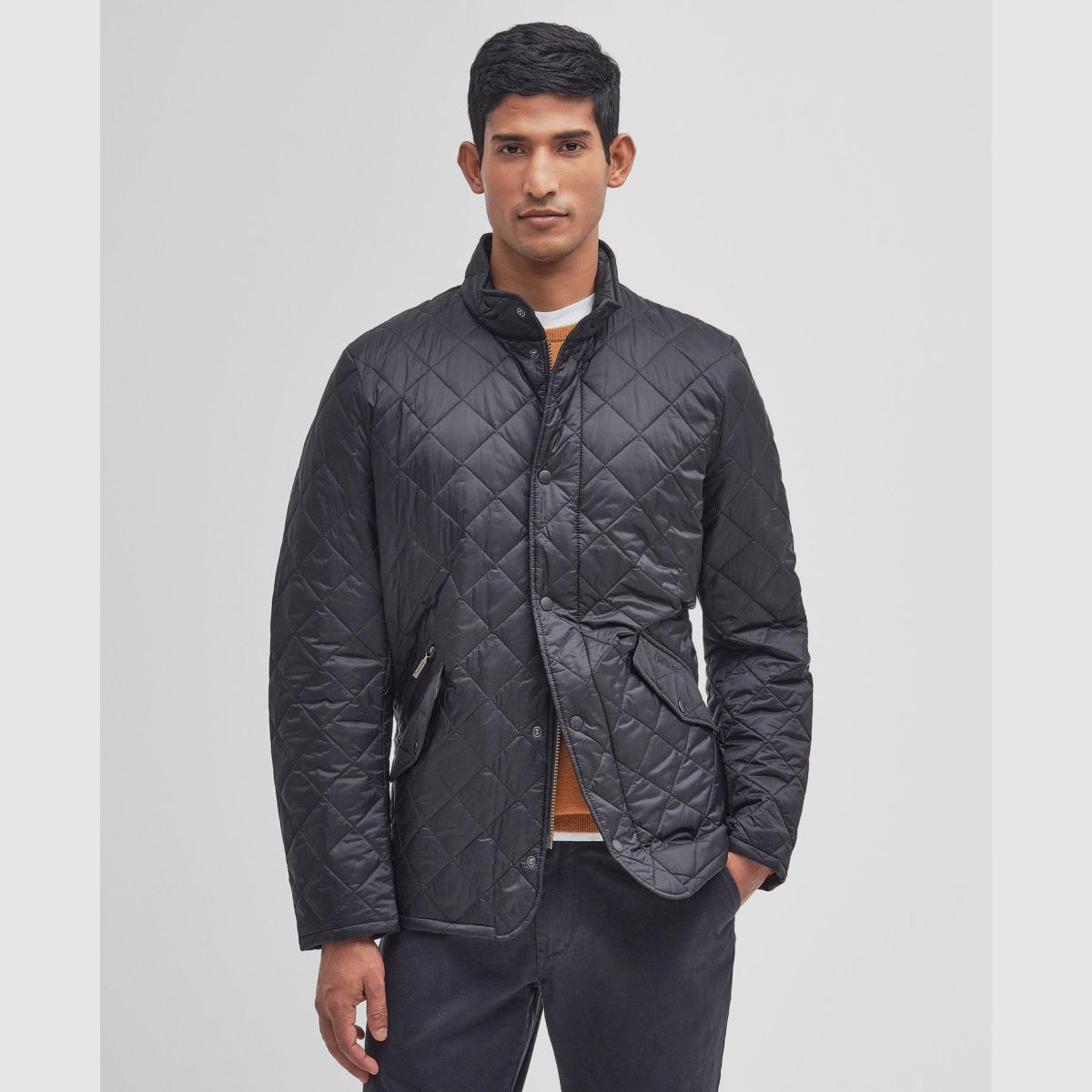 BARBOUR Flyweight Chelsea Quilt Jacke Navy