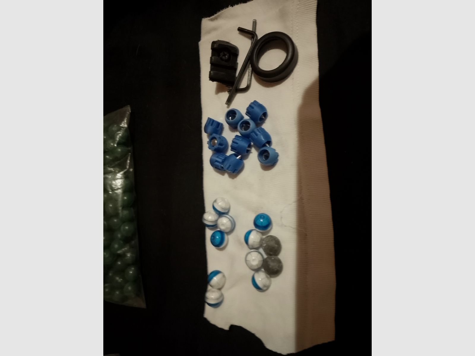 Actualización Long T4e HDR50 Tactical Rifle Kit Punto Rojo Láser Balas de Goma RAM Paintball Markierer Cal .50 Set Cápsulas CO2 Revolver Lanzador de Pimienta cañón largo Red DOT, imagen 5 de 6