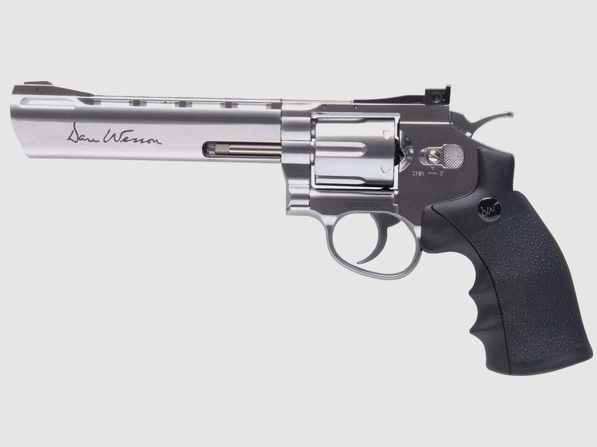Dan Wesson 6'' Plata 6mm - Airsoft Co2 No BlowBack