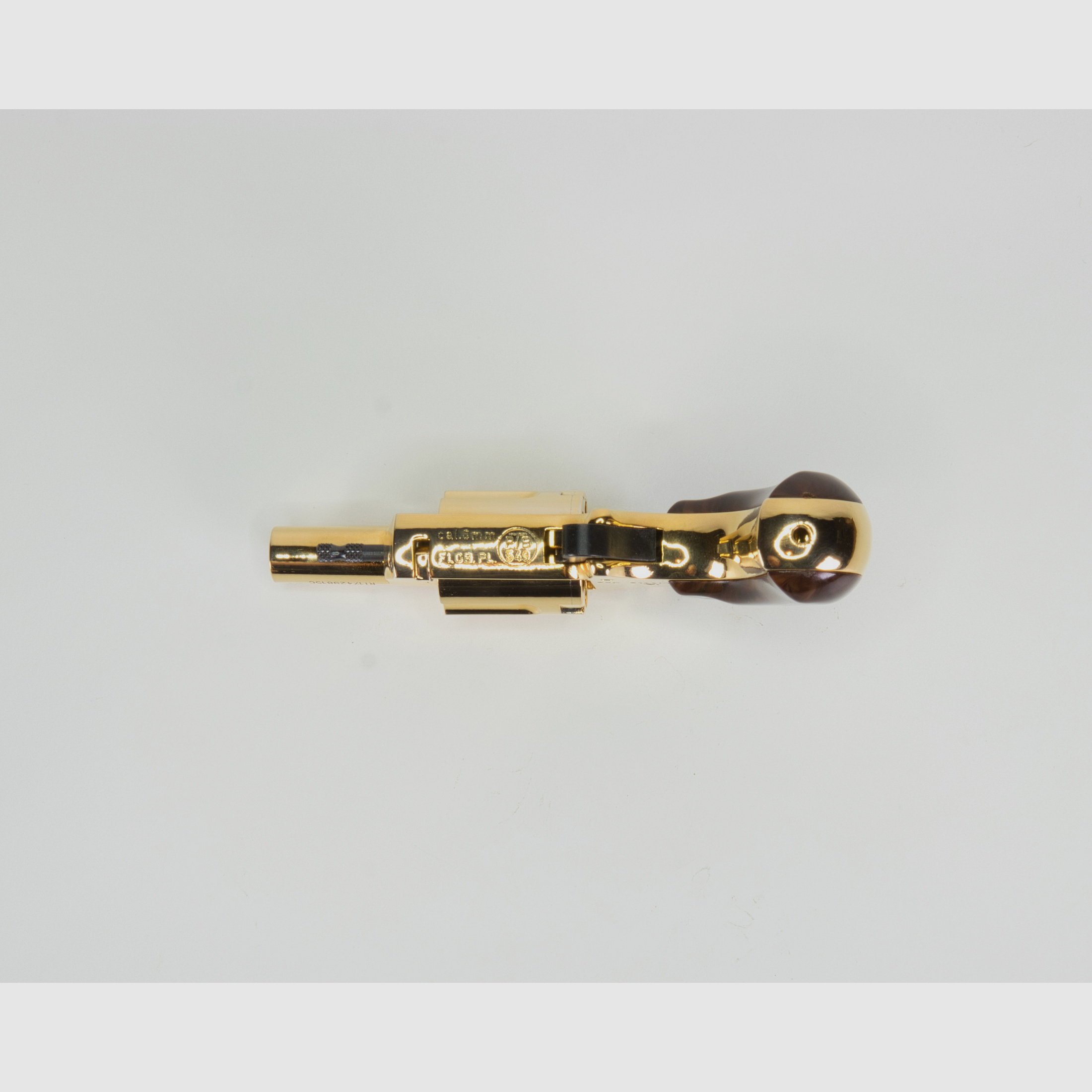 Röhm Little Joe blank firing revolver caliber 6mm Flobert Gold Edition