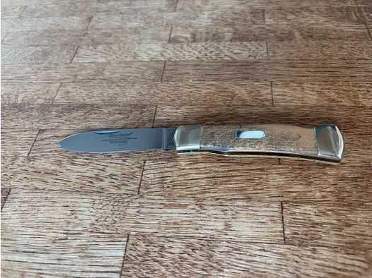 Hartkopf Taschenmesser Schlangenholz – Solingen Gentleman Knife con accessori in alpacca
