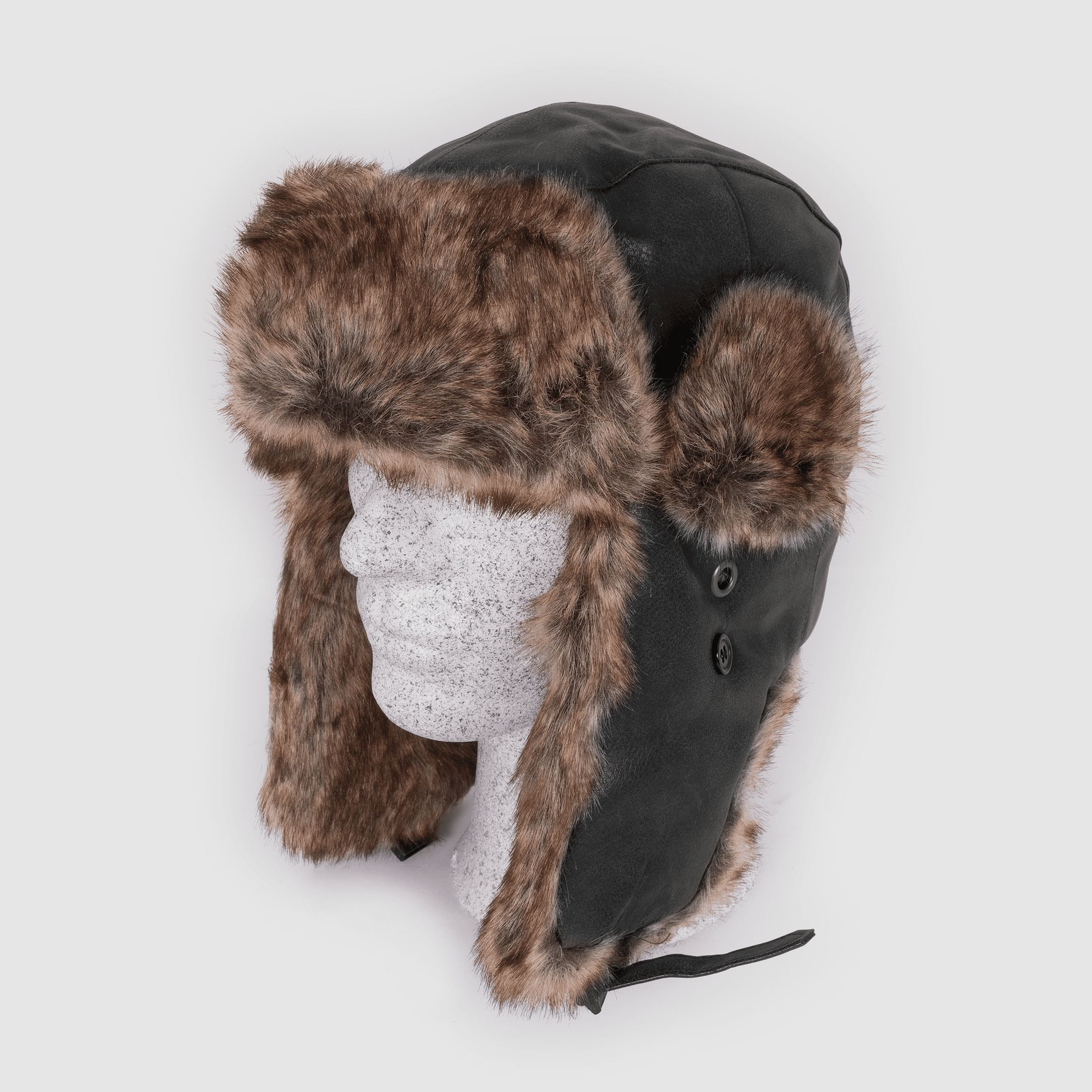 Woodline Kibo Black Pilot Cap L/XL