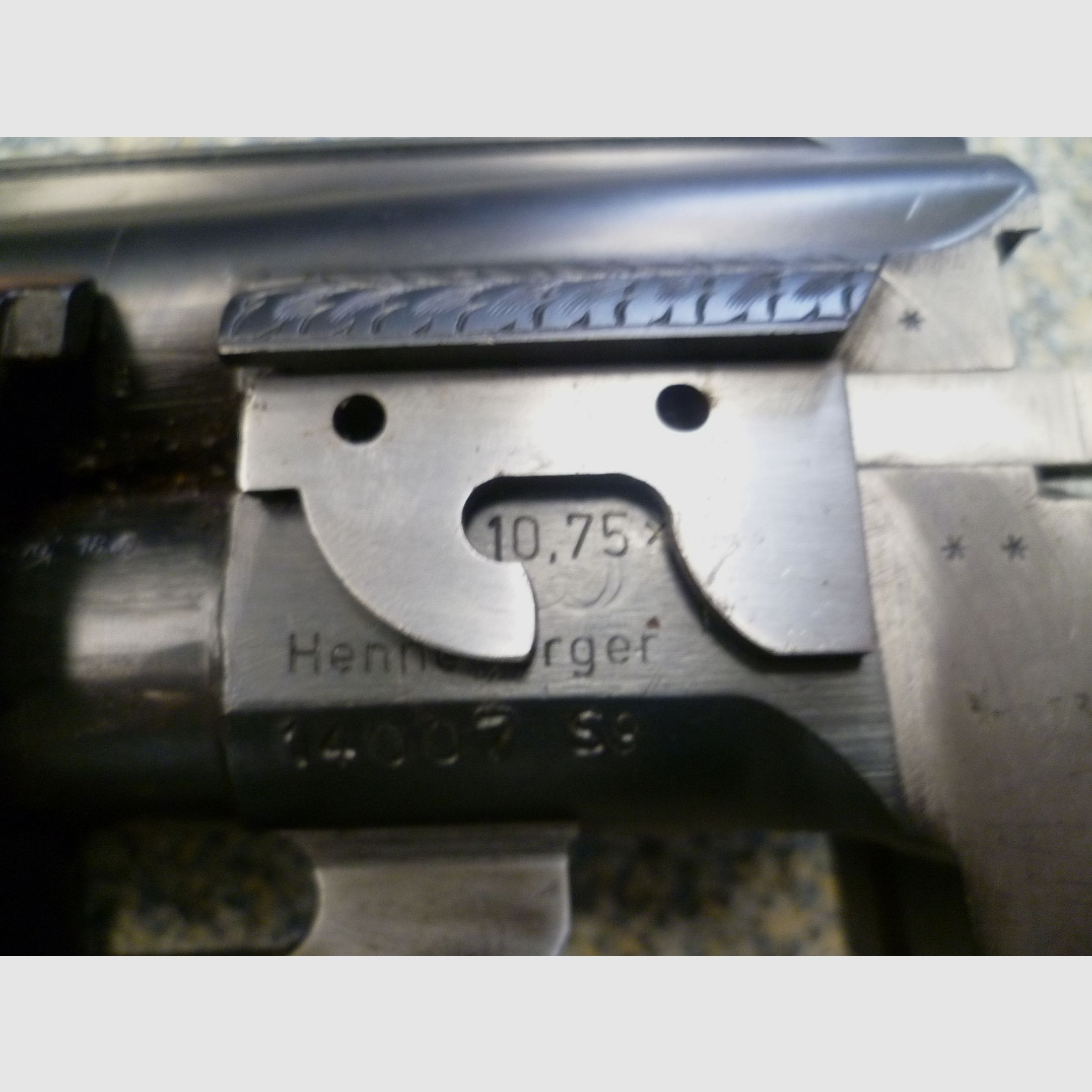 Bockdoppelbüchse FN B25 - Henneberger 10,75x68 Game Gun