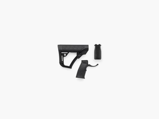 Daniel Defense Schaft-, Griff- und M-LOK-Vordergriff-Set – Schwarz
