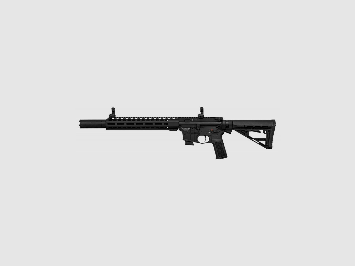 Schmeisser AR-9 - 9S S4F M-LOK kal. 9x19 - 10,5'' met demper, afbeelding 2 van 5