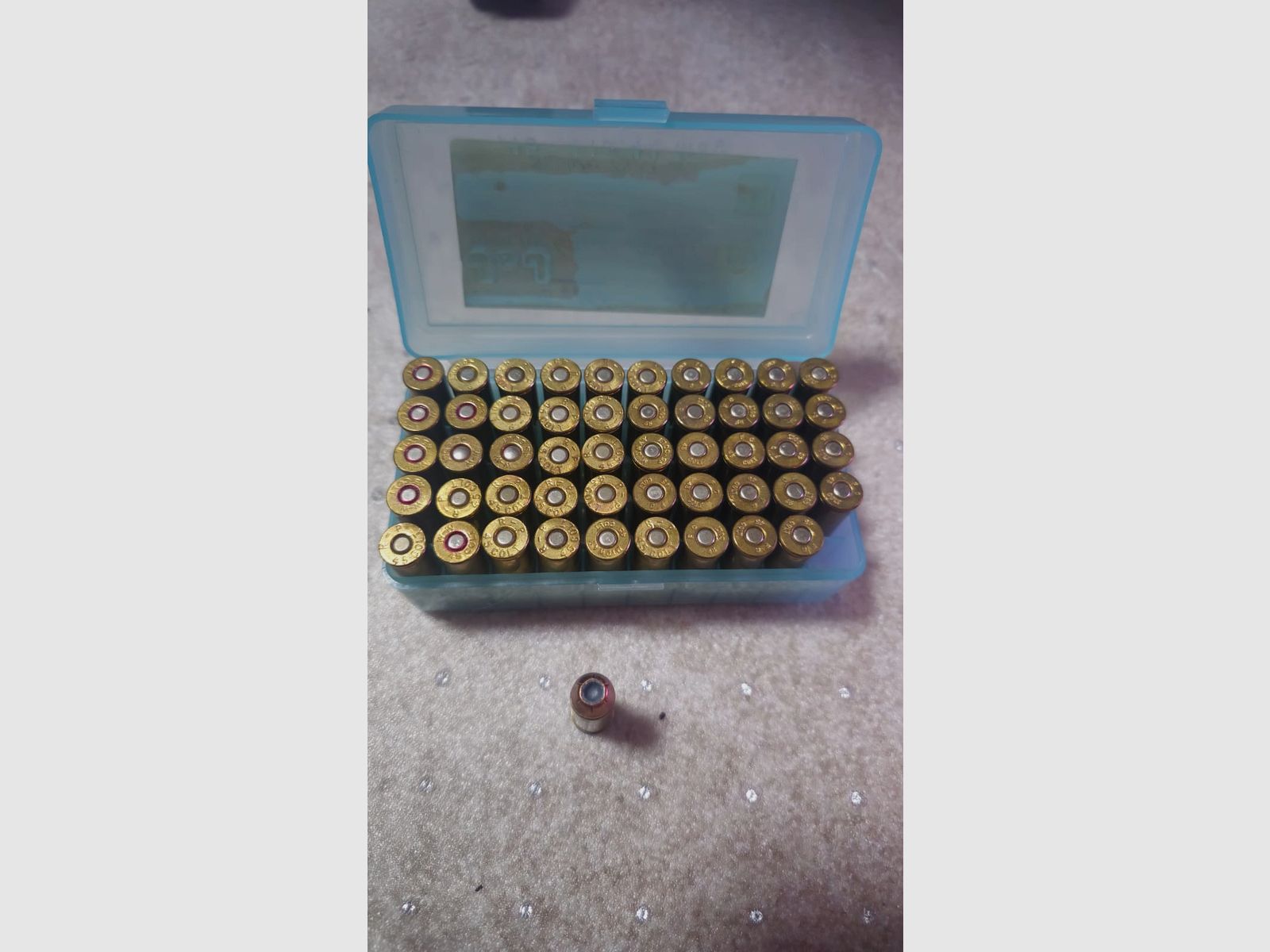 .45 Long Colt Blei-Flachkopf, Holspitz, 145 Stück