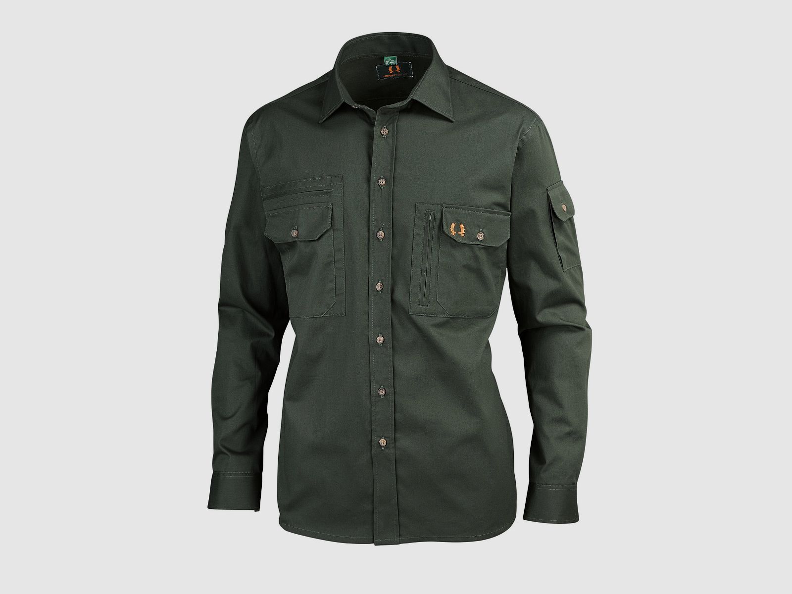 Nordforest Hunting Herren-Langarmhemd