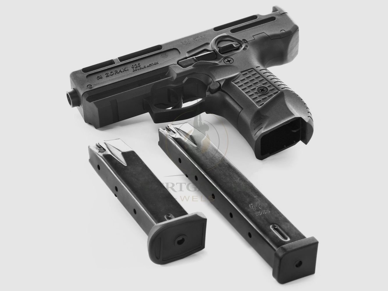Zoraki Mod. 925 noir Full Auto 9mm P.A.K., image 2 sur 3