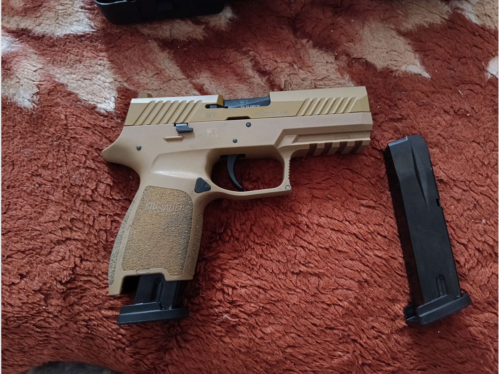 Sig Sauer P 320 pistola de fogueo