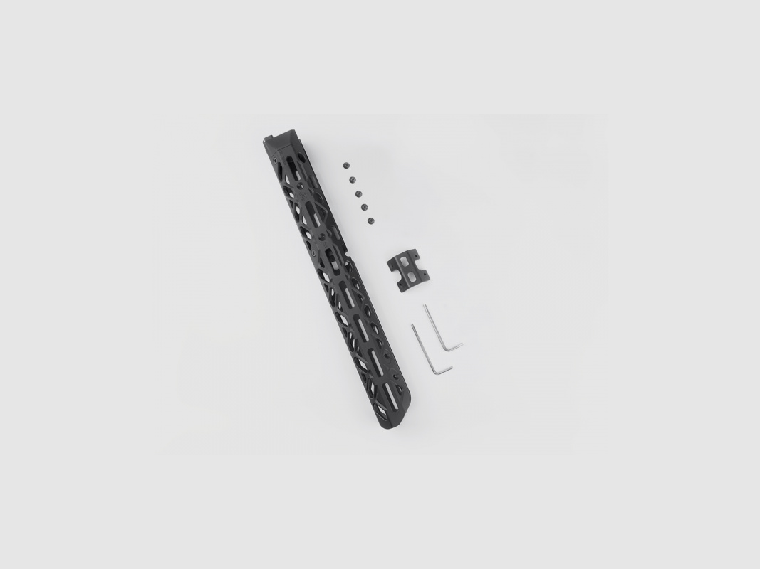 KPYK Langer AK M-LOK Handschutz CRC 1U004L Black Schwarz