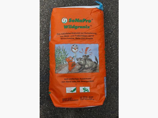 Wildgranix Zapobieganie szkodom dzikich zwierząt Granulat 20 kg worek