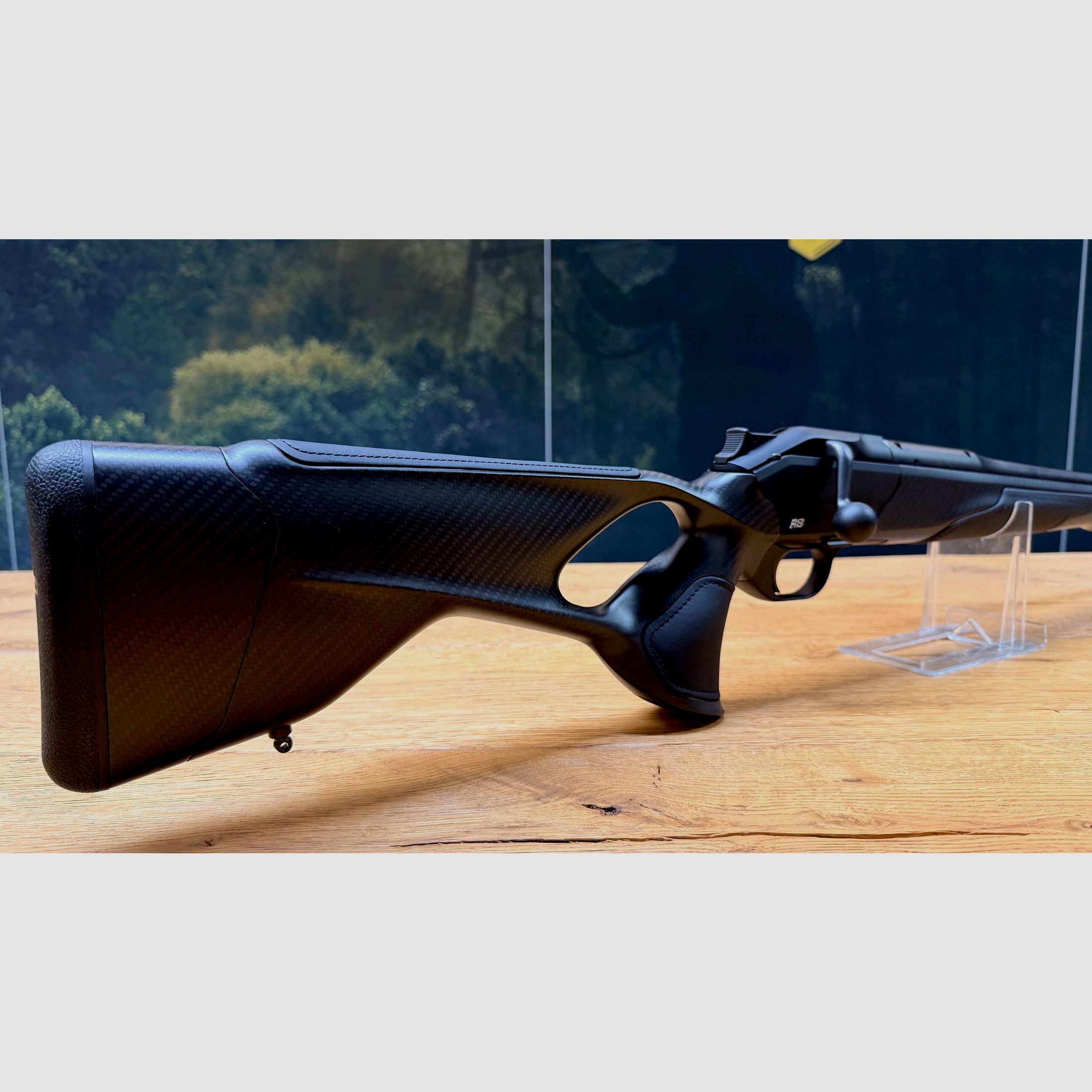 Blaser R8 Ultimate Carbon Leder Komplettwaffe / Kaliber wählbar / Logo silber / Standard Ausführung