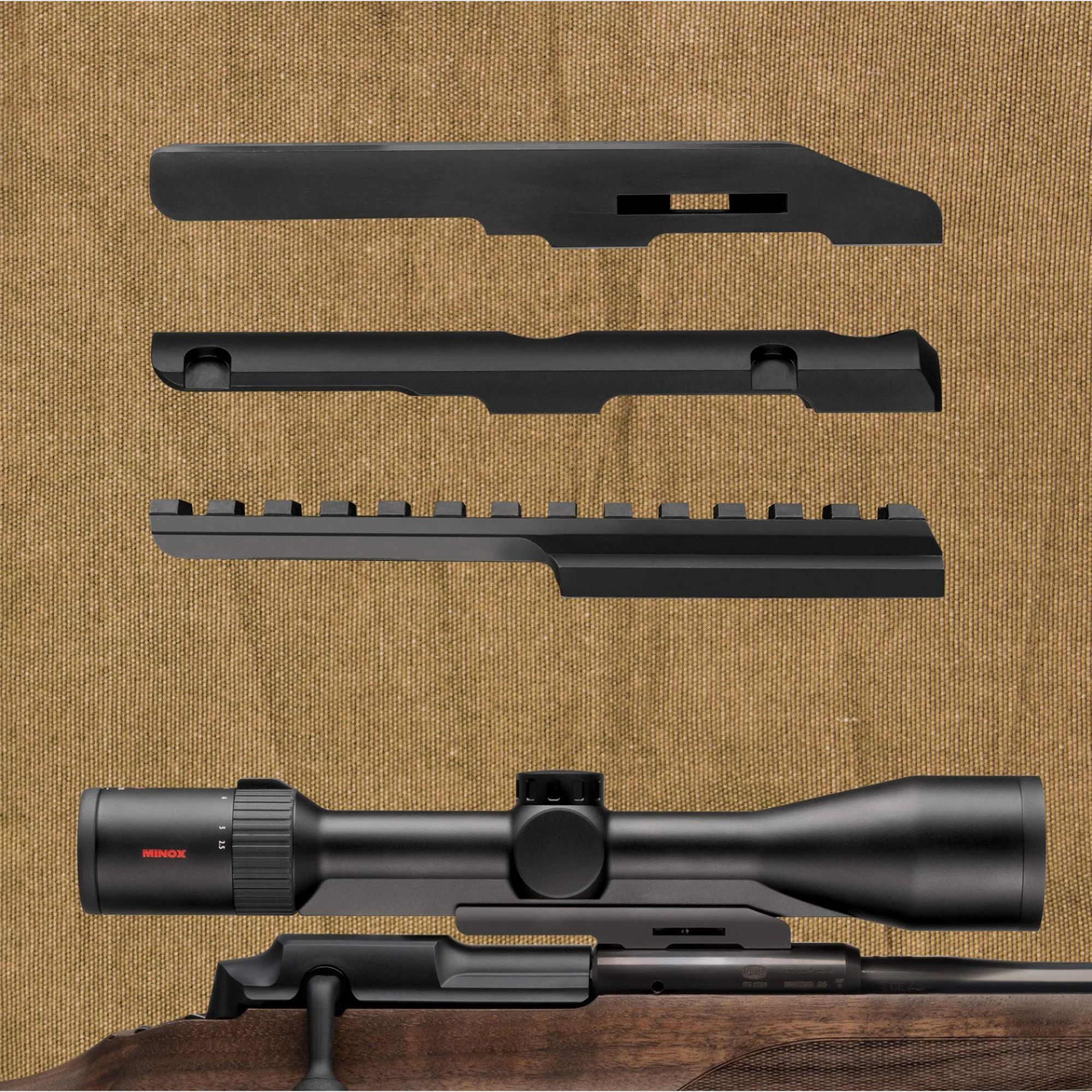 MAUSER M25 Pure .308Win, 51er LL M15x1 + RS-4 2,5-10x50S