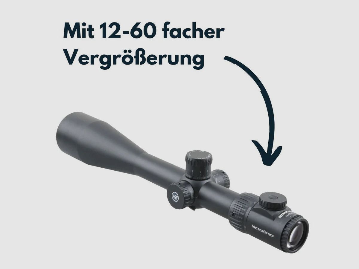 Vector Optics SCOL-37 Minotaur GenII 12-60x60 DOT