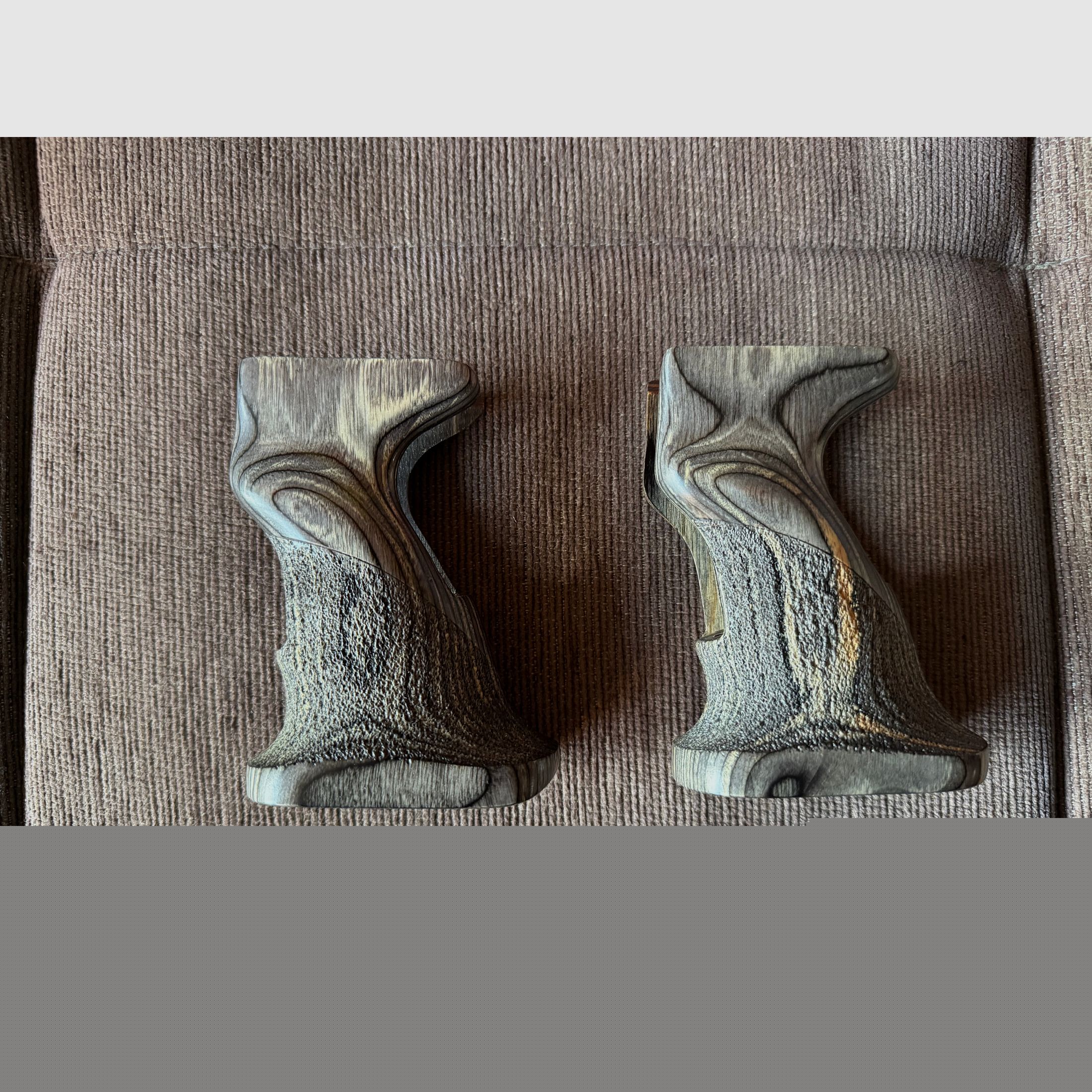 2x poignée pour Weihrauch HW 45 Blackstar