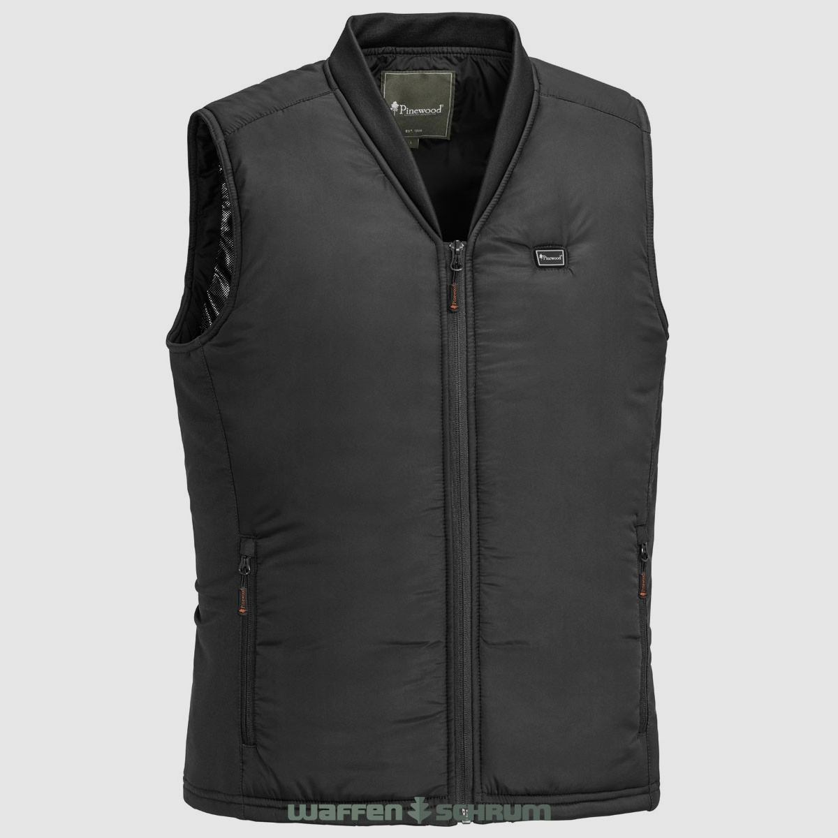 Pinewood Heizweste Ultra Body Black/Grey