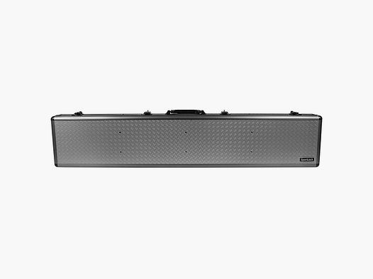 Étui en aluminium pour fusil simple gris